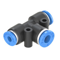 6mm Tube 4mm Tube Union Tee Reducer Push to Connect Fittings