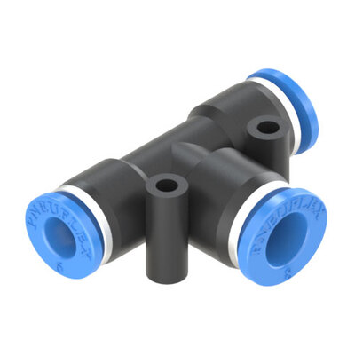 Union Tee Reducer Push to Connect Fittings, T Type Fittings