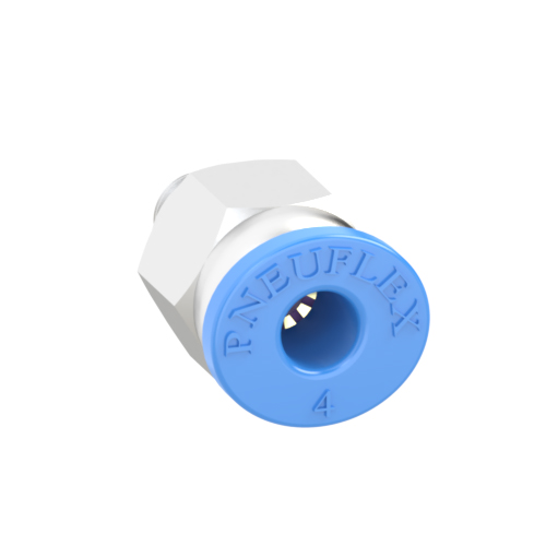 4mm Tube, M5 x 0.8 Push to Connect Fitting Male Connector