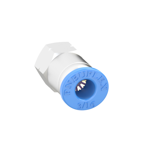 3/16 Inch Tube, 10-32 UNF Push to Connect Fitting Female Connector