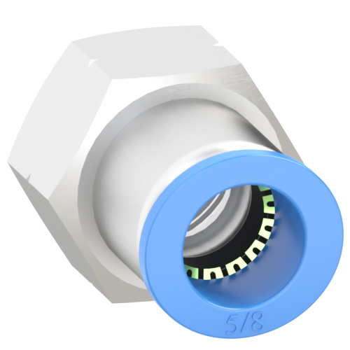 5/8 Inch Tube, 3/4 NPT Push to Connect Fitting Female Connector