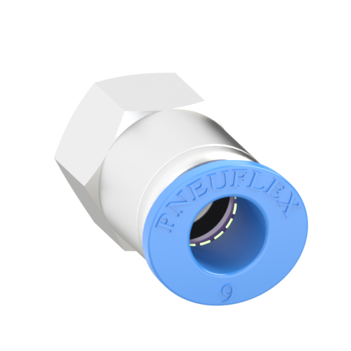 9mm Tube, R 1/4 Push to Connect Fitting Female Connector