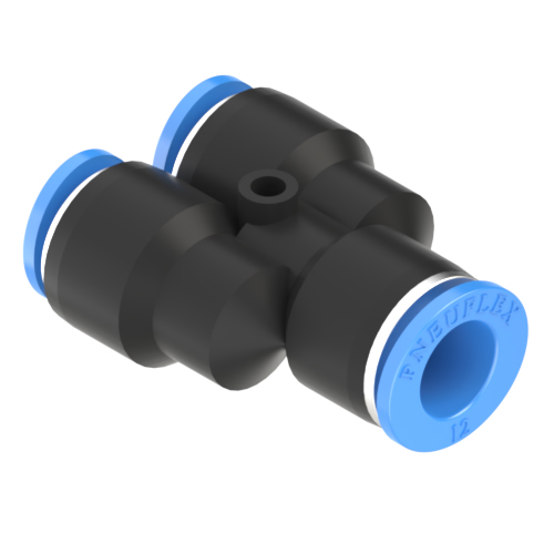 12mm - 10mm Push to Connect Fitting Union Y Reducer